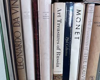 Leonardo Da Vinci, Art treasures of Russia, Monet, art treasure of the Louvre, History of modern painting, Pfeil collection,