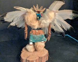 Handcrafted Native American Kachina Doll Eagle Dancer