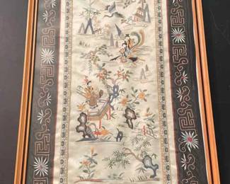 Asian Silk Textile Art