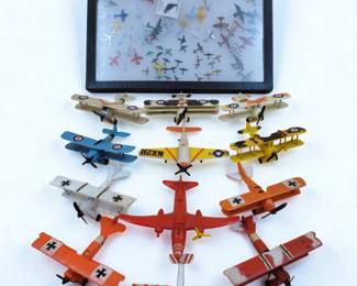 Lot Of Vintage Collectable Diecast Model Planes
