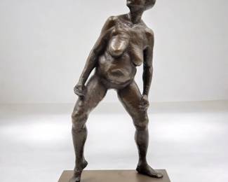 Bronze Figural Nude Sculpture From T.J. Dixon's "Real Women" Project, Tabor 59 FOR NON PROFIT
