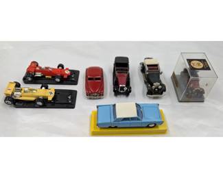 Lot Of 7 Vintage Diecast / Plastic Cars From Various Regions

