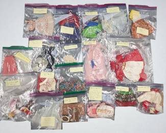 Large Lot Of 18 Vintage Mattel Fashion And Accessory Sets, 1960s
