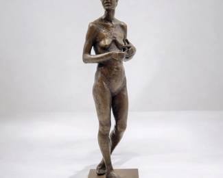 Bronze Figural Nude Sculpture From T.J. Dixon's "Real Women" Project, Kathy 38 FOR NON PROFIT
