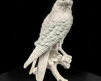 Vintage German Goebel Porcelain Falcon, CV 110, 1969
