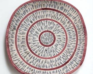 Intricate Italian Ceramic Bowl By Fratelli Fanciullacci
