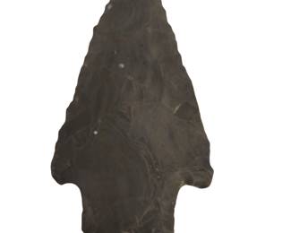 Primitive 4" Stemmed Arrow Head Indiana Native American