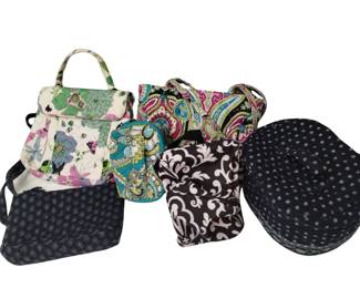 Vera Bradley hand Bag Purse Make Up