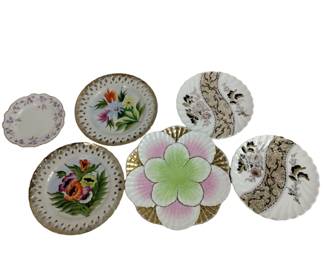 Antique Plates Floral Japan