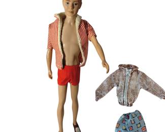 1960 Ken Barbie Doll Original Clothes & More