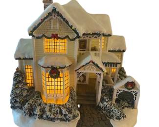 Deer Creek Bed & Breakfast Hawthorne Village John Deere Collection Lighted House