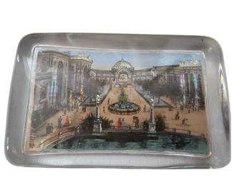 1915 Panama-Pacific Universal Expo Paperweight St Louis