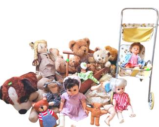 Pickers Lot Dolls Stroller Soda Wagon