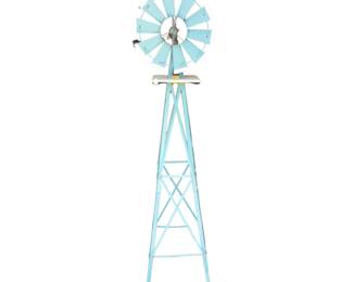 John Deere Windmill Yard Decor Metal Approx. 50" Tall