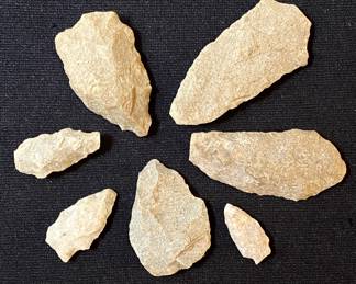 Eastern Virginia arrowheads 
