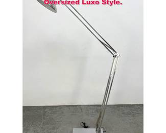 Lot 421 Jere Style Adjustable Floor Lamp. Oversized Luxo Style. 