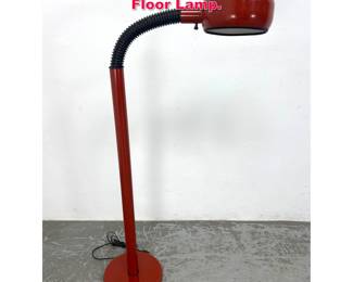 Lot 11 Mid Century Modern Goose Neck Floor Lamp. 