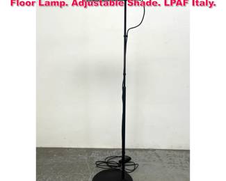 Lot 419 Mario Barbaglia Marco Colombo Floor Lamp. Adjustable Shade. LPAF Italy. 