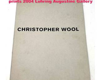 Lot 412 21 Christopher Wool loose offset prints 2004 Luhring Augustine Gallery
