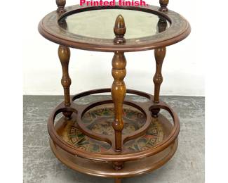 Lot 446 Contemporary Zodiac Bar Cart. Printed finish. 
