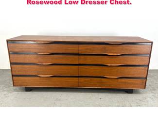 Lot 212 Carson Glenn of California Rosewood Low Dresser Chest.