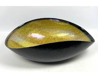 Lot 190 Large Yalos Murano Art Glass Bowl.