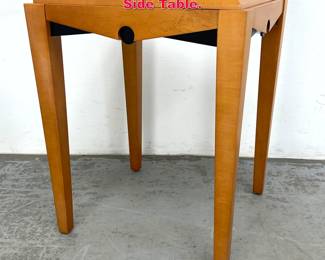 Lot 126 Custom Made Studio Occasional Side Table. 