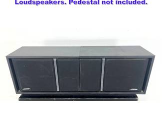 Lot 1171 Pair Bose 301 Series III Stereo Loudspeakers. Pedestal not included.