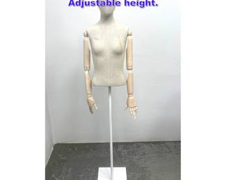 Lot 1109 Store Display Mannequin Adjustable height. 