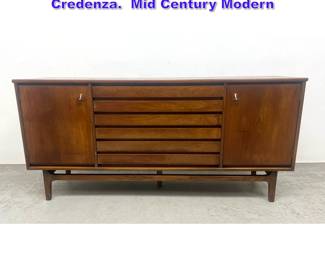 Lot 907 Bogin American Modern Sideboard Credenza. Mid Century Modern 