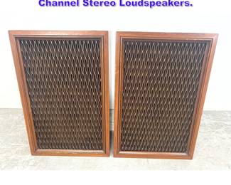 Lot 1173 Pair Kenwood KL7080 Multi Channel Stereo Loudspeakers. 