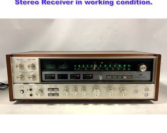 Lot 1162 1970 s Sansui QRX7500 4 channel Stereo Receiver in working condition.