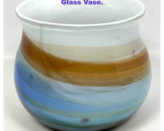 Lot 658 SIGNED Holmegaard Atlantis Art Glass Vase. 