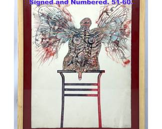 Lot 882 Bernhard Jager Lithograph Print Signed and Numbered. 5160. 
