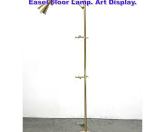 Lot 1004 Contemporary Angelo Lelli Style Easel Floor Lamp. Art Display. 