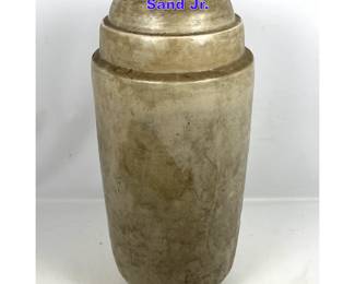 Lot 877 26 Tall Glazed Vintage Pottery Sand Jr. 