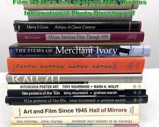 Lot 1707 14 Books Film Cameras ,Movies, Film Posters and photography Thomas International Photo Directory of 