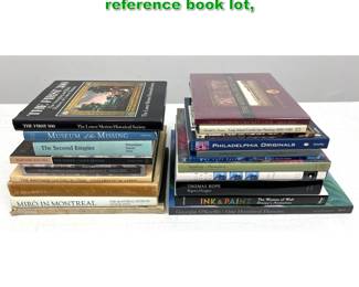 Lot 1697 20pc ART, HISTORY and DESIGN reference book lot, 
