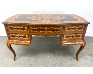 Lot 1590 Mobili D Arte Italy Inlaid Desk. 