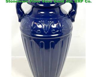 Lot 1519 Large Roseville Ohio Glazed Stoneware Floor Vase Sand Jar. RRP Co.