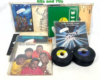 Lot 1715 Large Lot Records and 45s. Mostly 60s and 70s