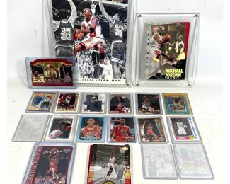 Lot 1442 Lot Michael Jordan Cards. 