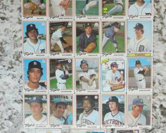 1978 COMPLETE TIGER LINEUP