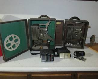 VINTAGE HOME MOVIE PROJECTORS