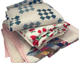 3 Machine Made Quilts