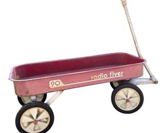 Vintage Radio Flyer Red Wagon