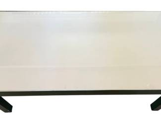Dark Green Coffee Table With Glass Top 