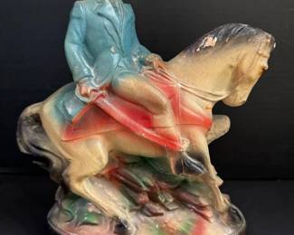 George Washington Chalkware Figure