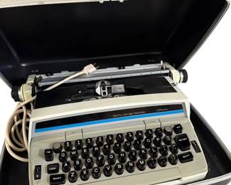 Electric Typewriter From JC Penney
