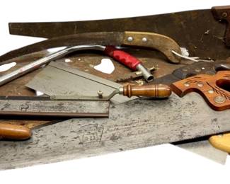 Assorted Hand Saws